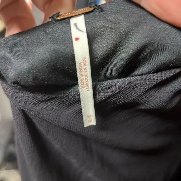 Free People Sweetest Rose Maxi Dress in Black - Picture 8 of 9